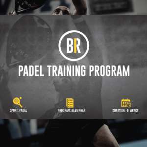 Online Beginner strength and condition programs for Padel