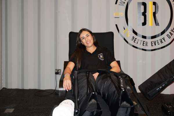 Compression therapy at BR performance Studios