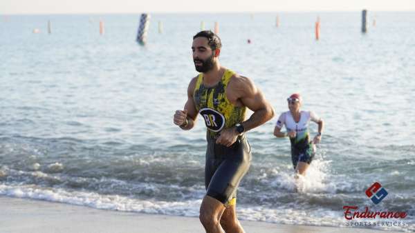 BR Yellow Sleeveless Tri suit